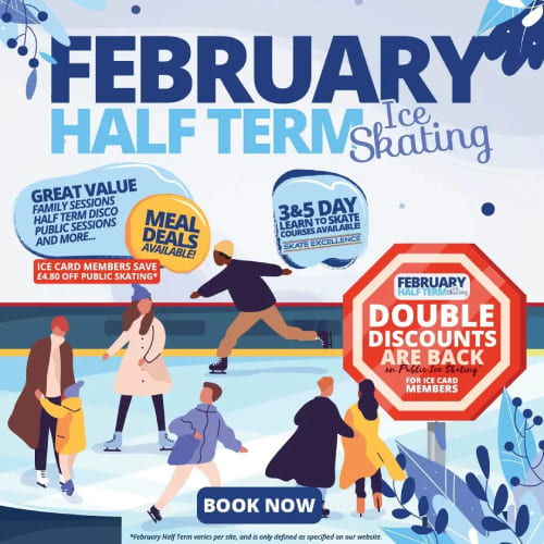 Instagram Post for February Half Term Ice Skating at Planet Ice
